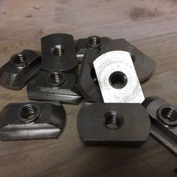 Foil Mount Stainless Steel Track-Nuts (Sold Individually)
