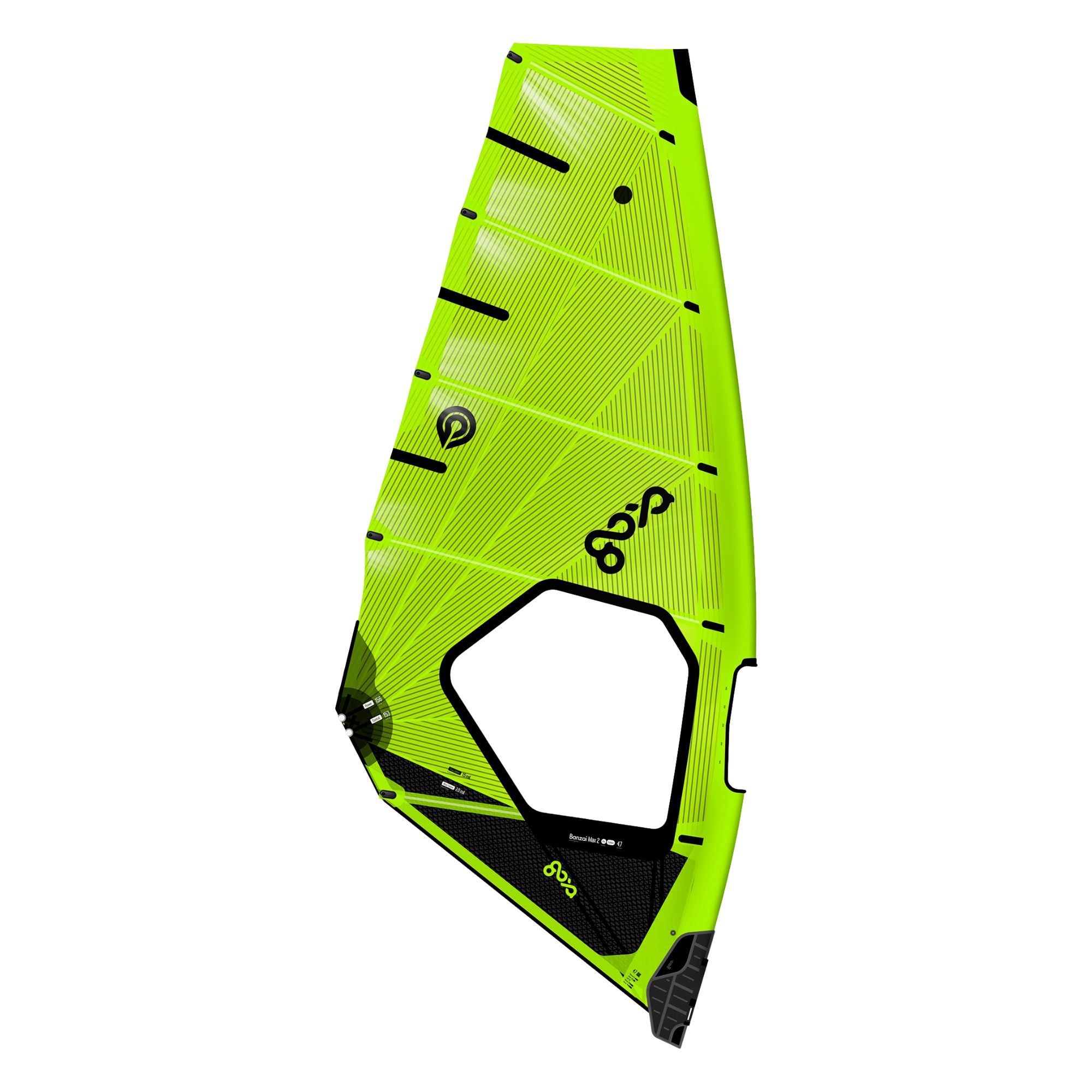 Untitled-design-59.jpg Goya Banzai Max 2 Pro Carbon Windsurfing Sail 2026 - Image 1