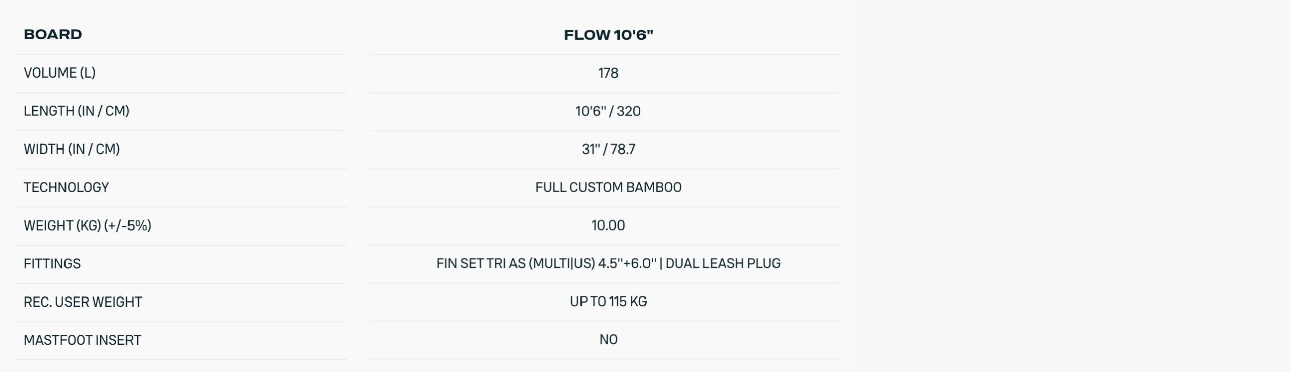 Duotone Flow Bamboo SUP 2026 Duotone Flow Bamboo SUP 2026