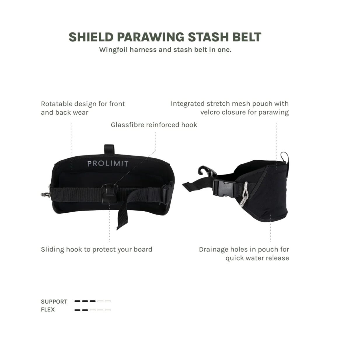 Prolimit Shield Parawing Stash Belt w/ Hook - Image 4