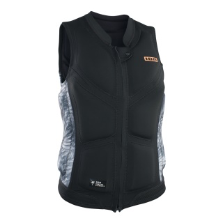 Ion Lunis Front Zip Women's Impact Vest - L, BLACK