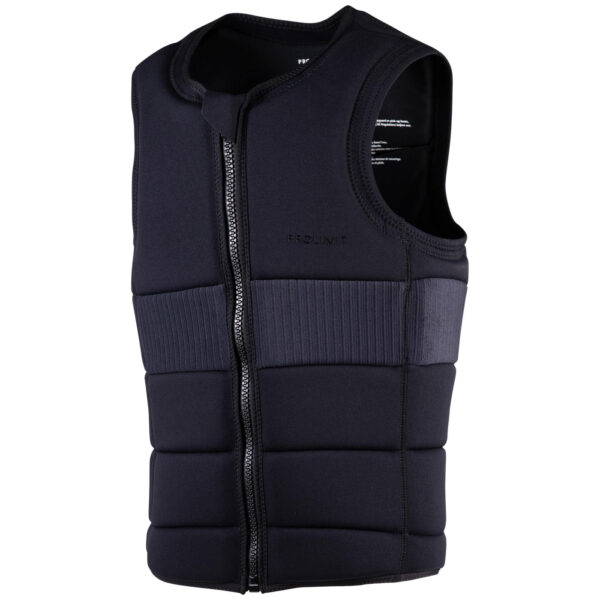 Prolimit Predator Full Padded Frontzip Men's Vest - BLACK, S