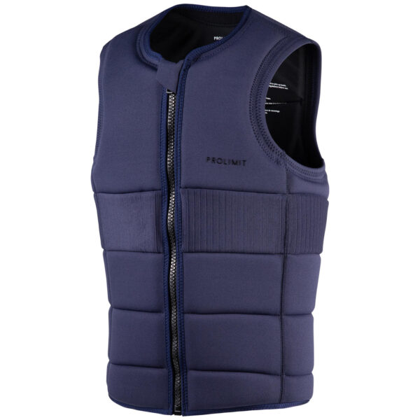 Prolimit Predator Full Padded Frontzip Men's Vest - Navy Blue, S