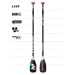 Black Project Lava Adjustable SUP Paddle 2026 | M/82 Slim