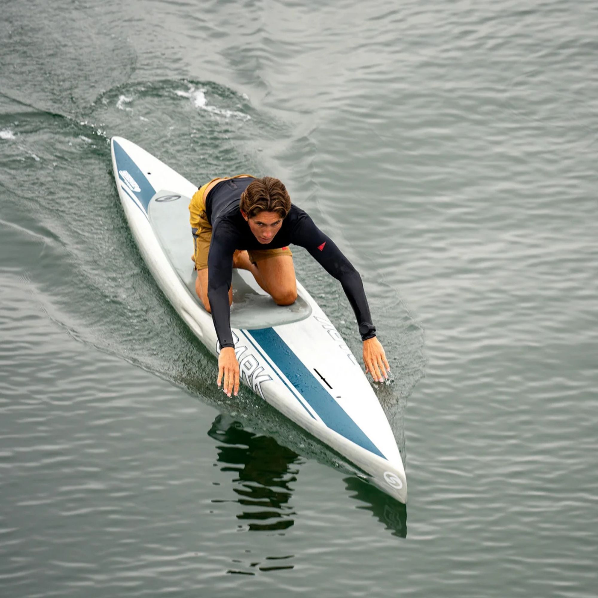Surftech Bark Greyhound Ghost-Carbon Prone Board 2026