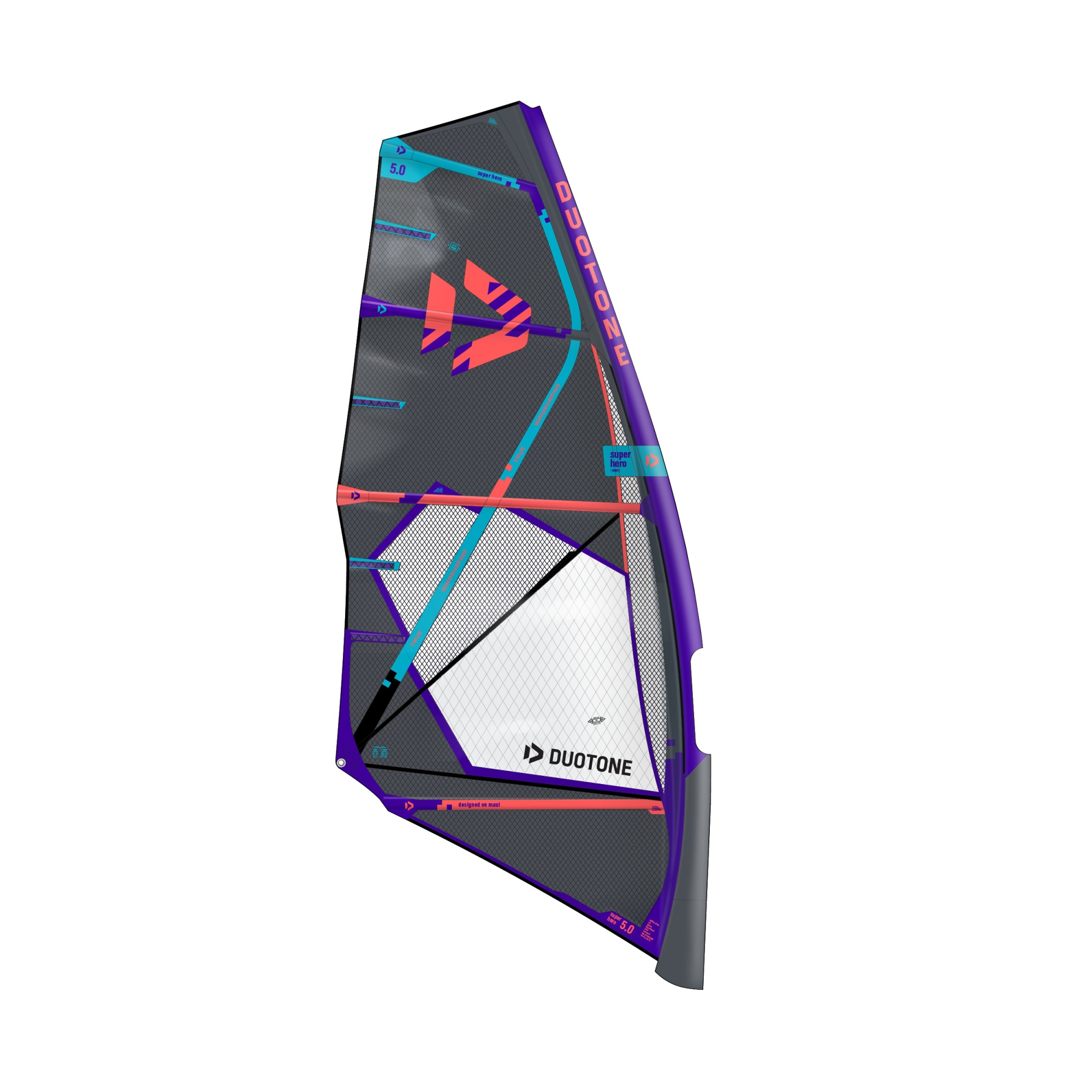 14240-1203_1.jpg Duotone Super Hero HD Windsurf Sail 2025 - Image 1