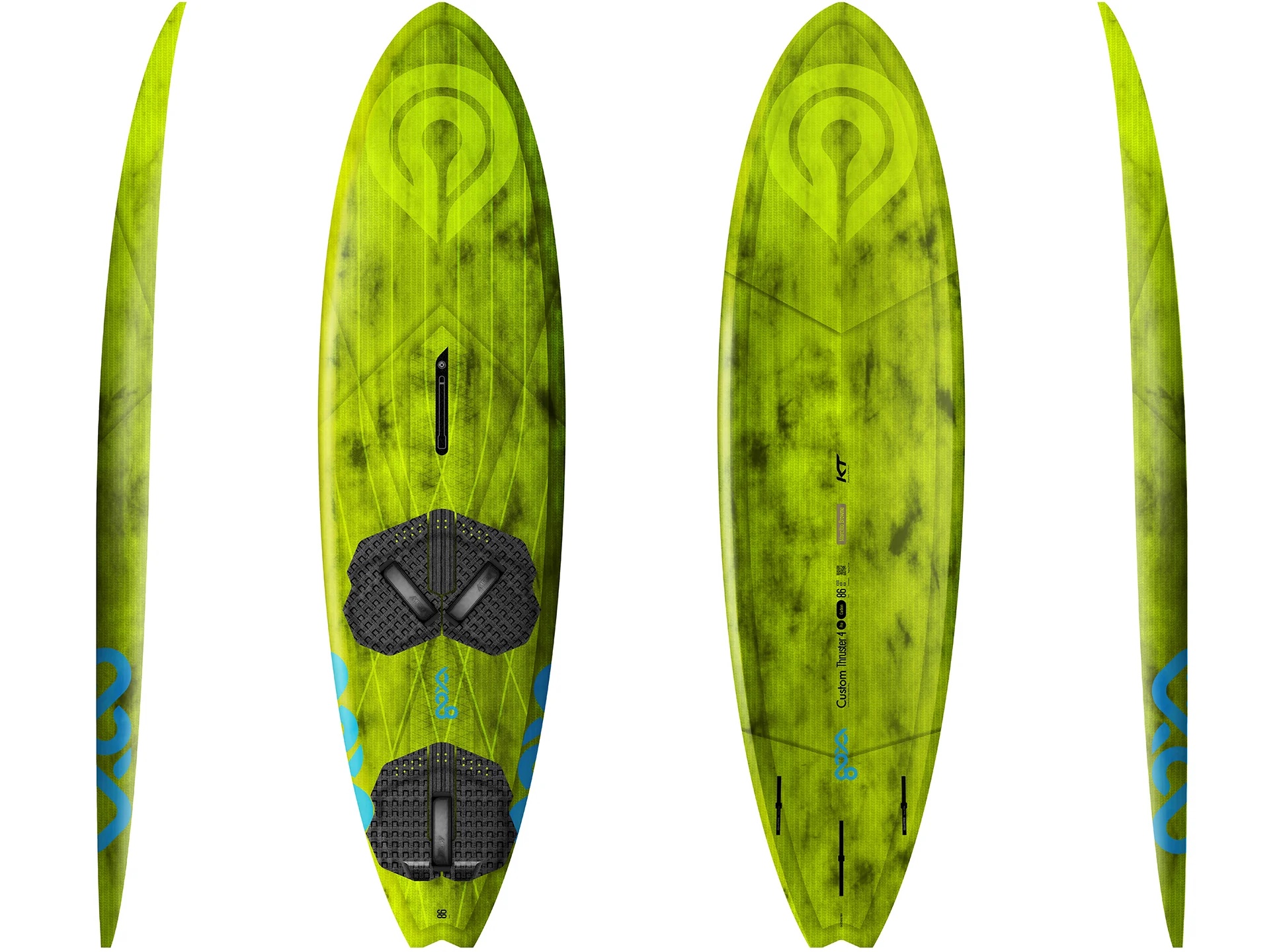 Custom_Thruster_4_Pro_Carbon-2x-copy.jpg Goya Custom Thruster 4 Pro Carbon Windsurf Board 2025 - Image 1