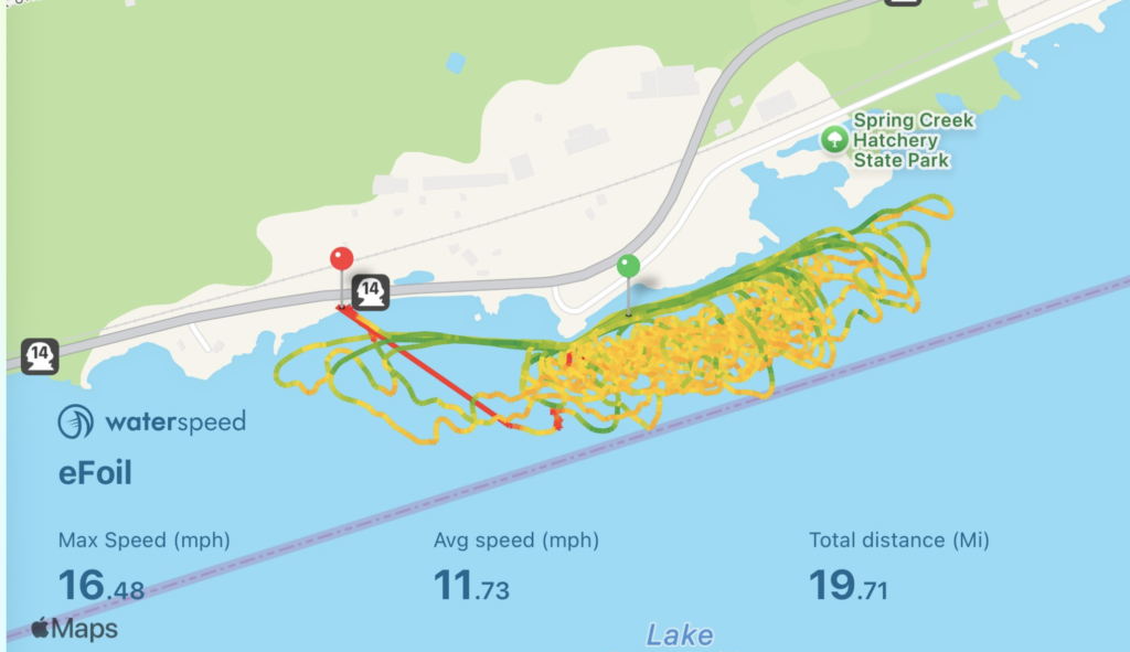 Sunrise Laps on the LiftX Florence 4'7: Why This eFoil Finally Won Me Over