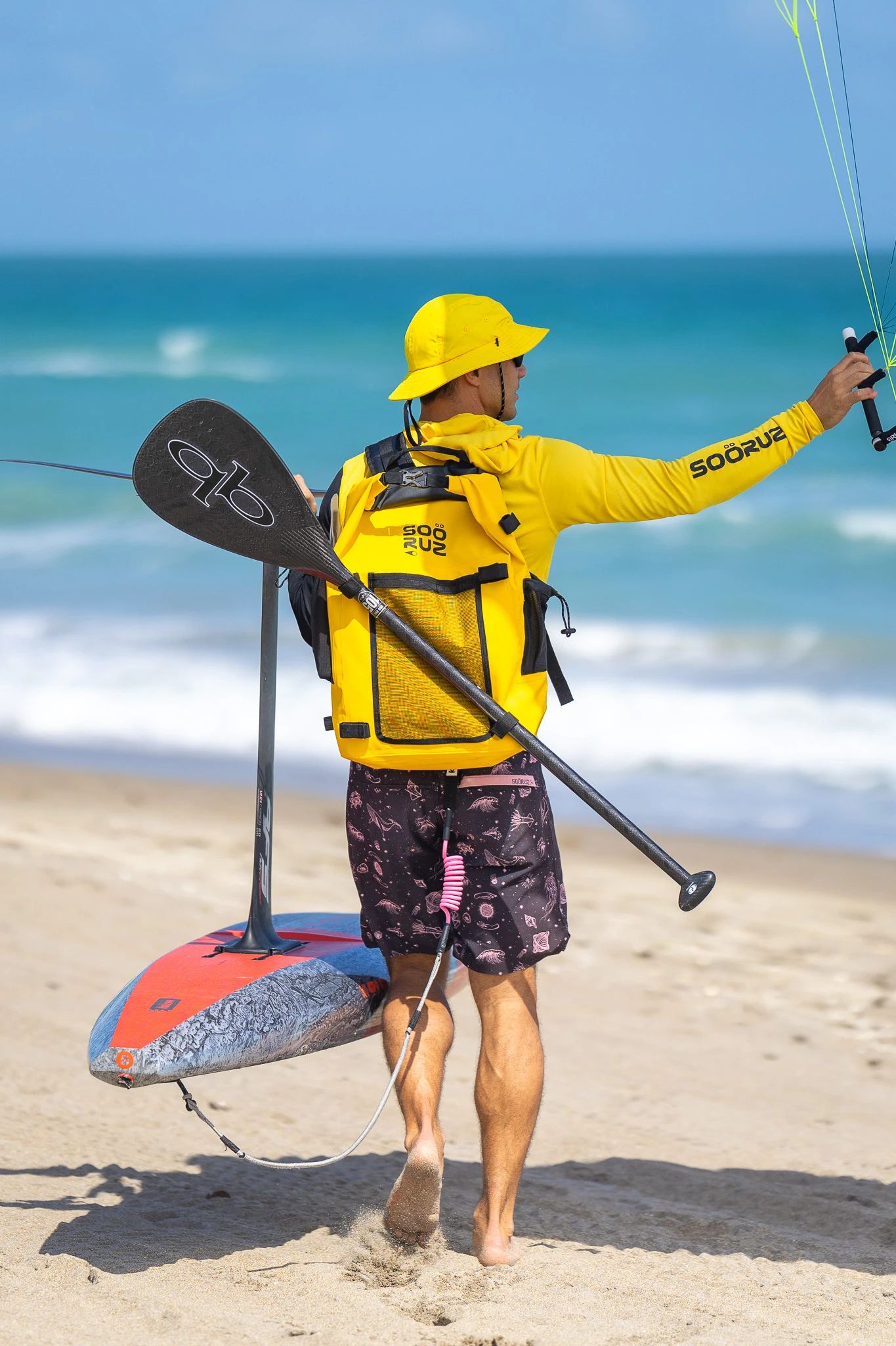 Quickblade Ono Ava All Carbon Hex SUP Foil Paddle Quickblade Ono Ava All Carbon Hex SUP Foil Paddle