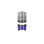 Duotone Traction Pad Front 2027 Gray/Purple 6-piece front deck pad
