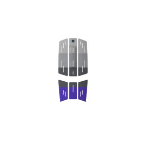 Duotone Traction Pad Front 2027 Gray/Purple 6-piece front deck pad