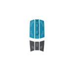 Duotone Traction Pad Front 2027 Gray/Turquoise 6-piece front deck pad