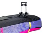 FBC Travel Bag Trolley with handle extended on the end of an FBC RAD travel bag