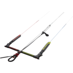 Naish Torque 3 Control System kite bar angled view with lines and chicken loop