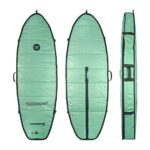 Ride Engine Solar Shield Mid-Length Board Bag, front, back and side views