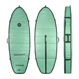 Ride Engine Solar Shield Mid-Length Board Bag, front, back and side views