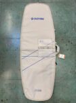 Duotone Single Twintip Boardbag 138 x 43 cm in Ivory, top view