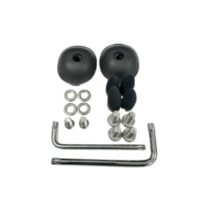 Duotone Fusion Boom/Handle Spare Accessory Kit with end caps, rubber plugs, screws, washers and two Torx keys