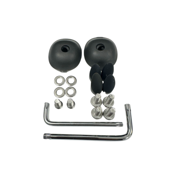 Duotone Fusion Boom/Handle Spare Accessory Kit with end caps, rubber plugs, screws, washers and two Torx keys