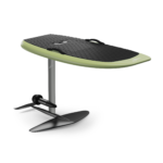 Lift5 F 5'4" Cruiser eFoil in Matcha Green, angled view