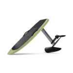 Lift5 F 5'4" Cruiser eFoil in Matcha Green, front tilt view