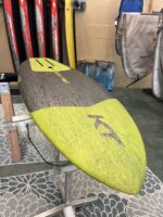 KT Super K 2 Pro Carbon Mid Length Foil Board | Yellow | 80L | TRADE SHOW - Image 5