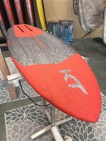 KT Super K 2 Pro Carbon Mid Length Foil Board | Red | 60L | TRADE SHOW - Image 2