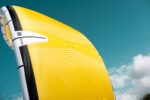 Close up of the Cabrinha Nitro Apex leading edge and canopy