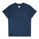 Quatro T-Shirt Vintage Logo Navy front