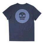 KT T-Shirt Skull Navy back