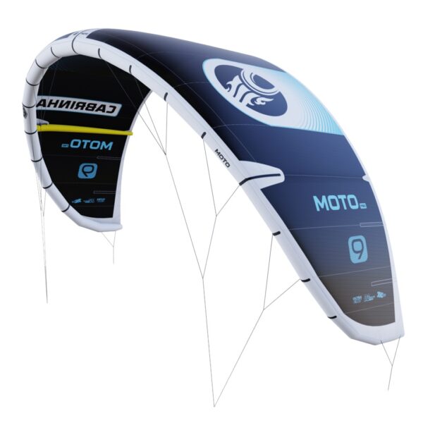 Cabrinha Moto Apex 2026 freeride kite in C1 Black/Blue