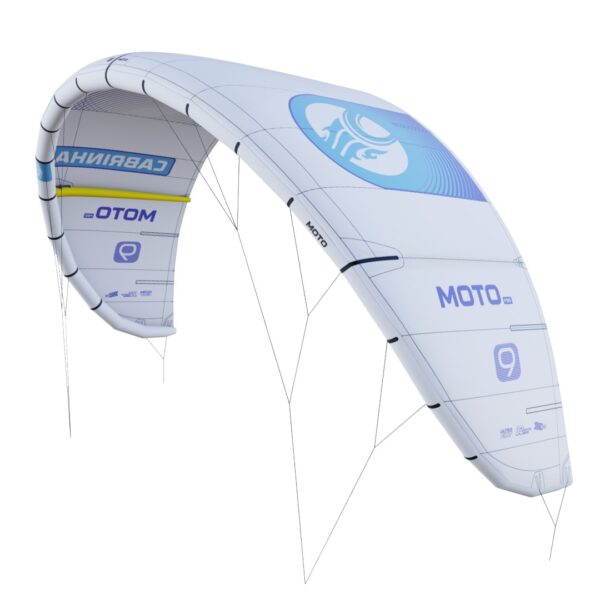 Cabrinha Moto Apex 2026 freeride kite in C2 White/Light Blue
