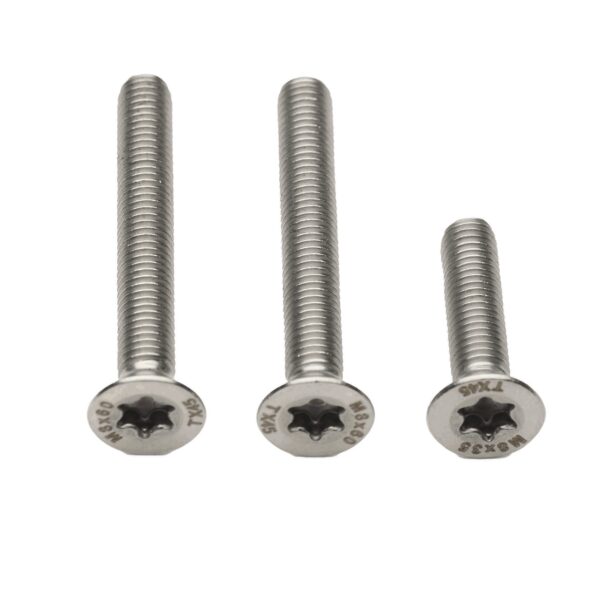 Duotone Foil Mast-Fuselage Screw Set AL 3BS TX45 M8 (3pcs)
