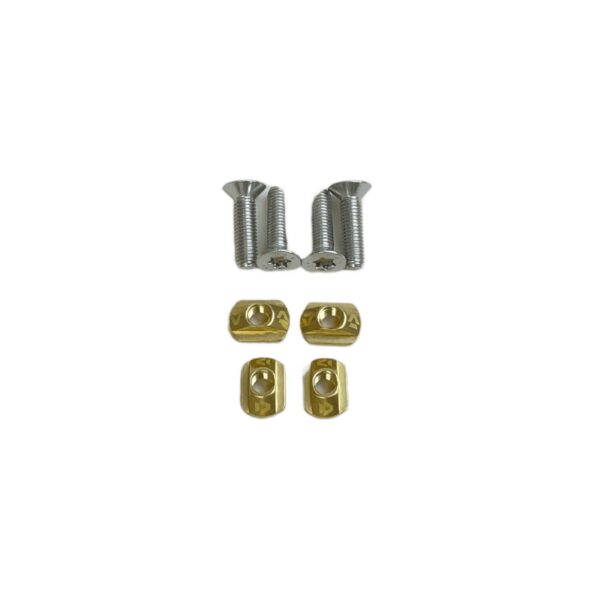 Duotone Foil Mounting Screw Set QM M8x30 incl. Track Nuts (4pcs)