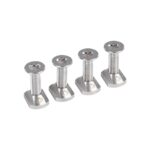 Duotone Foil Mounting Screw Set M8x20 incl. Track Nuts (4pcs)