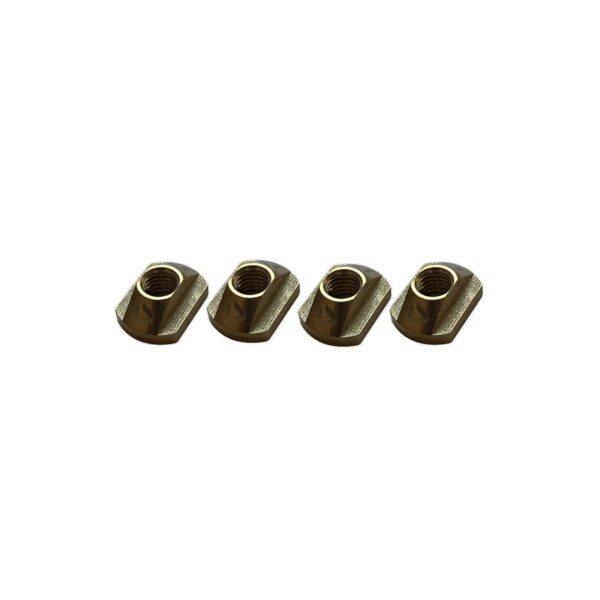 Duotone Foil Track Nuts Brass QM M8 (4pcs)