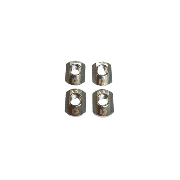 Duotone Foil Track Nuts Stainless Steel M8 (4pcs)