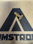 Armstrong M6 x 19.5mm countersunk Torx screw, gold titanium coating