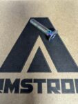 Armstrong M6 x 28.5mm countersunk Torx screw, rainbow titanium coating