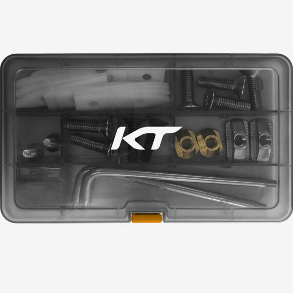 KT Foiling hardware: bolts, nuts, back wing shims and Torx wrenches