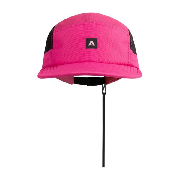 Armstrong 5 Panel Water Cap in Signal Pink, front view