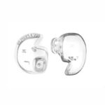 Doc's Proplugs vented earplugs in clear, left and right pair