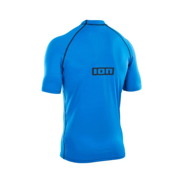 ION Promo Rashguard Short Sleeve Men in bright blue, back