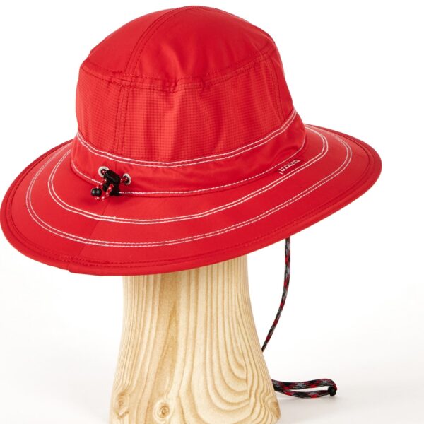 Arntson Marine Cabana WindSun floating brim hat in True Red