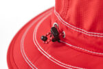 Arntson Marine Cabana WindSun floating brim hat in True Red