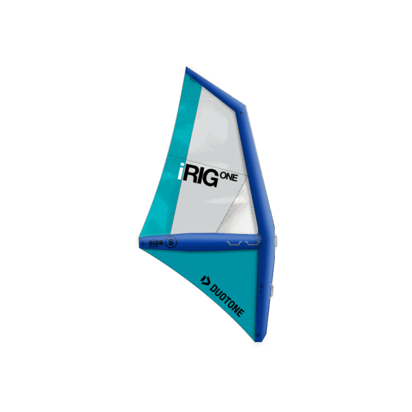 Duotone iRig One inflatable windsurf rig in Steel Blue/Petrol